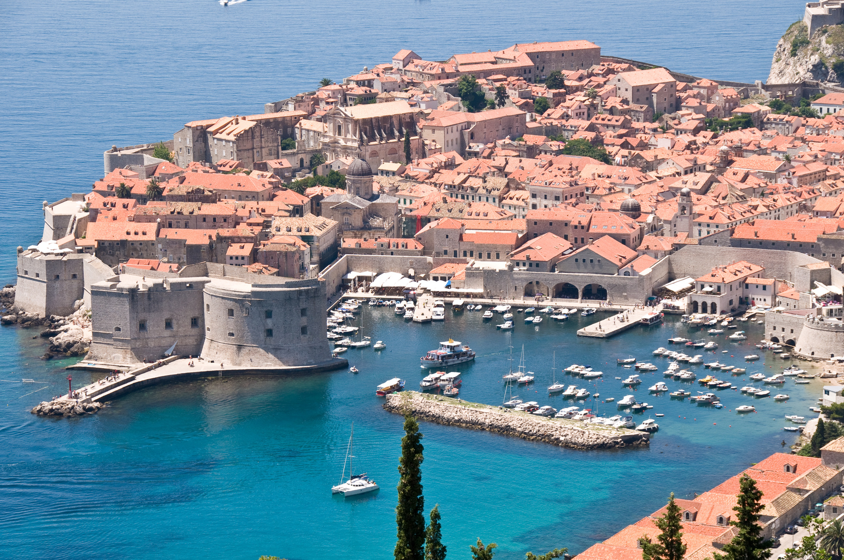 Panorama of Dubrovnik, Croatia